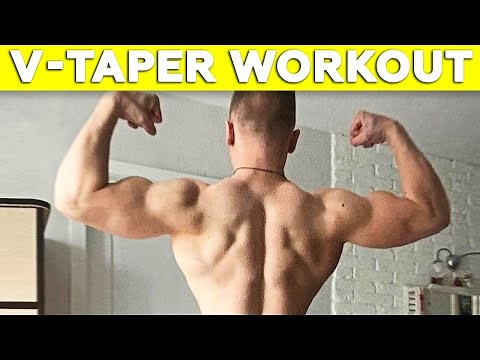 How to Get V-TAPER Body | Exercises With Dumbbells At Home