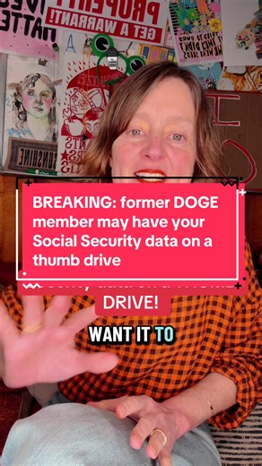 A whistleblower says a former DOGE engineer left the SSA with 500 million Americans' data on a thumb drive — and expected a presidential pardon if it was illegal. The inspector general is now investigating. This is not a drill. (Source: Washington Post)