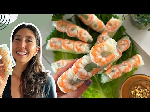 Shrimp Spring Rolls Recipe | Maxi's Kitchen