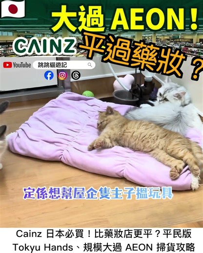 Cainz 日本必買！比藥妝店更平？平民版 Tokyu Hands、規模大過 AEON 掃貨攻略