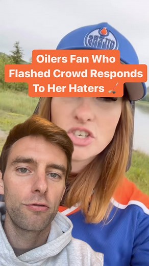 The Edmonton Oilers fan who went viral has a message for her haters #nhl | The Spun