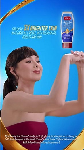 Myra Glow Vitamin Lotions x Kaila Estrada