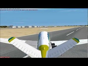 Beechcraft Bonanza V Tail (V35) Crosswind Landing [1080p]