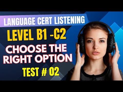 Langauagecert Listening Practice Test for Achiever Level B1 to C2 | With Answers | SELT Exams