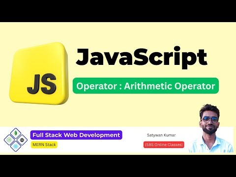 JavaScript | Lecture 03 | Operator: Arithmetic Operator