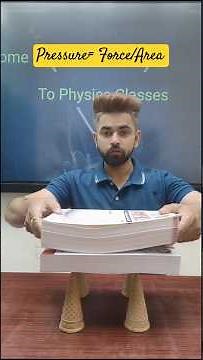 Pressure, Area & Force Relationship | Learn Experimently | Gulshan Sir| #pressure #Force #experiment