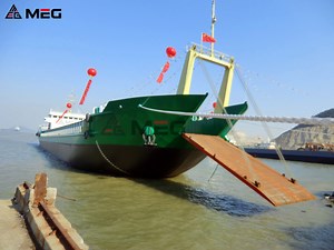 [Hot Item] Meg 10000dwt Sand Transport Carge Barge Self-Propelled Lct Flat Top Barge Dry Cargo Ship