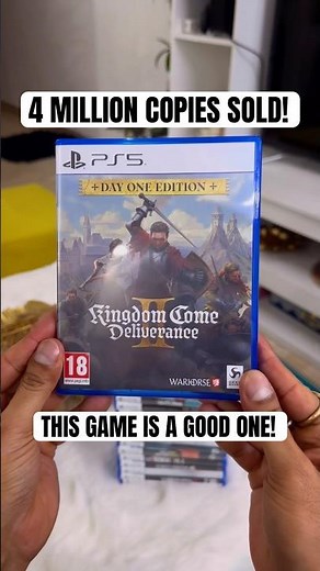 4 Million Copies sold - Kingdom come Deliverance 2 #kcd2 #ps5pro #playstation5 #shorts #unboxing