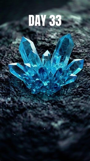 50 Days of Crystal Growth in 40 Seconds 💎⏳ #Shorts