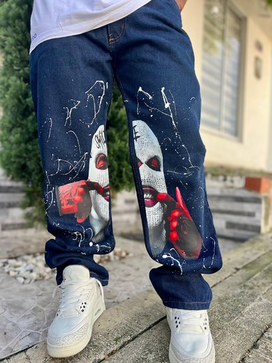 Jeans Urbanos Bota Ancha Disponibles en Tallas Grandes