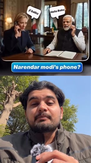 Lakshay Nain | Storyteller on Instagram: "Bhai kabhi socha hai PM ka phone iPhone ya Samsung hoga? 🤔 Plot twist: Narendra Modi ek aisa ultra-secure phone use karte hain jo market me milta hi nahi 📵 No SIM, no leaks — sirf Restricted Access Exchange (RAX) 🔐 Desh ke secrets, desh ka system 🇮🇳 Aisi hi mind-blowing info ke liye follow karna mat bhoolna 👀✨ Hashtags: #FactCheck #IndianPM #TechSecrets #DidYouKnowIndia"