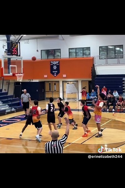 First Varsity Scrimmage with a put back dunk 🏀 Kaden Bullock - 6’5 - 220lbs - class of 28 💪🏼 Liverpool #24 #basketball #dunk #fypシ #highlight