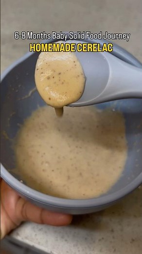 Homemade Cerelac for Babies (6–8 Months) 🥣 | Easy & Healthy