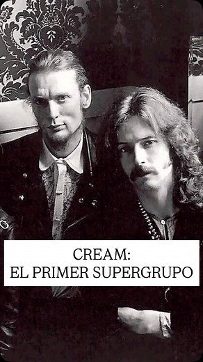 Hablemos de el primer supergrupo, con unos musicazos, hablemos de Cream #cream #gingerbaker #ericclapton #jackbruce #supergrupo #rock | Vane Farías Maya