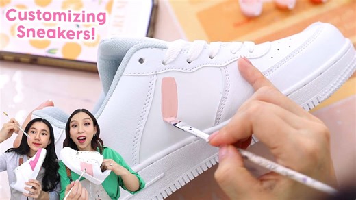 I Took On Sneaker Customization - Tina Tries It