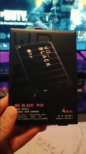 WD_Black P10 | 4TB External Hard Drive for PlayStation, Xbox & PC