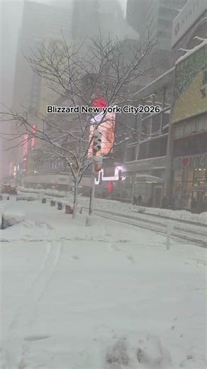 Extreme Blizzard Driving ❄️ Real Snowstorm in New York City #nycnight #snow #exploreny