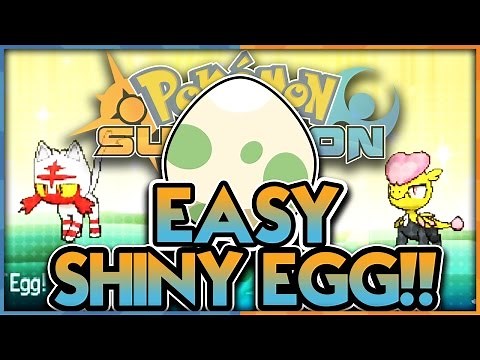 EASY SHINY EGGS! NEW SHINY METHOD IN POKEMON SUN AND MOON! How to Get Shiny Eggs In Pokemon