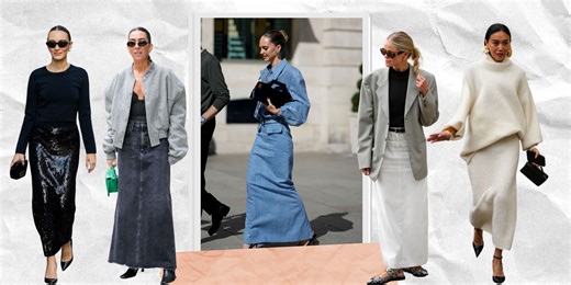 Las 6 mejores formas de combinar las faldas largas este invierno 2024