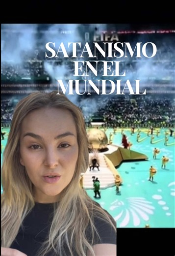 Una vez más podemos ver la presencia de maligno… ahora en la inauguración del mundial del 2026 #mundial #mundial2026 #satanico #ritualesdebrujeria
