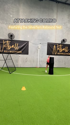 We love using the Silverfern Sport rebound net in our training sessions! We use it in this drill that replicates decision making under pressure, quick recovery and second phase drives. #netball #netballers #netballfamily #netballcoaching #netballtraining #netballdrills #coach #train #trainhard #training #coaching #oneonone #netballcoach #preseason #workhard #newskills #teamgirls #jointherevolution #netballskills #warmups #trainwithus #netballrevolutionhq #netrevhq | Netball Revolution
