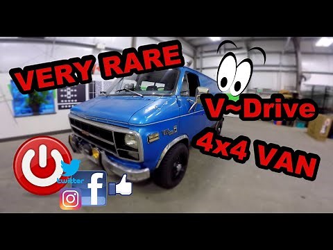 1979 GMC 3500 V Drive 4x4 Van VERY RARE