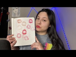 ASMR~ Paper kisses💋 Lipstick sounds & Paper Tapping