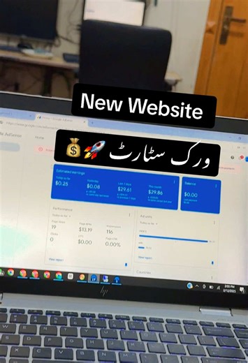 Adsense New Website Work Started 🫶🏻🚀#adsense #blogger #blogging #seo #onlineearning