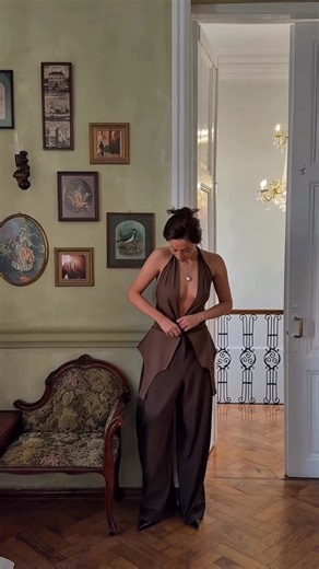 Salome Babukhadia on Instagram: "Wearing MICAS🤎 @micas.official Use my code SalomeB12 for 12% OFF✨ #micasgal #shopmicas #shopmicasreview"