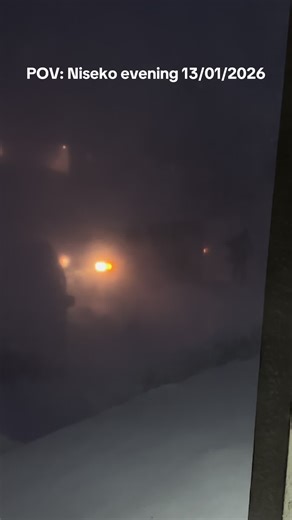#snowstorm #storm #niseko #foryoupagе #skitok
