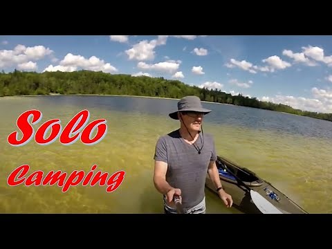 Rifle River Rec Area Campground, Michigan. Solo Camping. Kayak fishing