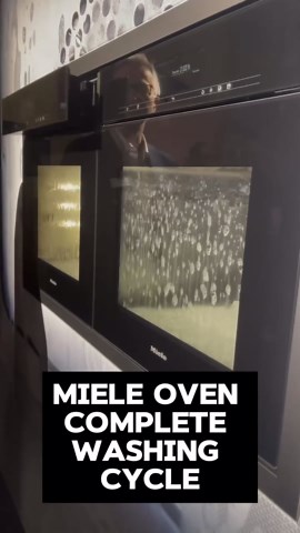 Experience effortless maintenance with Miele's self-cleaning ovens #miele