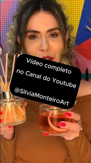 HOW TO MAKE AN AROMA DIFFUSER | full video on my channel SilviaMonteiroArt 🫧😍