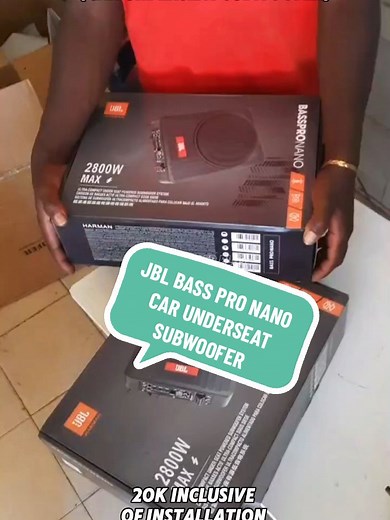 JBL Bass Pro Nano Car Underseat Subwoofer Review