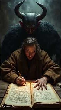 The Devil’s Bible Explained: Codex Gigas Mystery 😈📖 #shorts