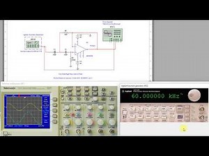 High Pass Filter Simulation using Multisim