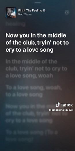 Rod Wave Fight the Feeling Lyrics