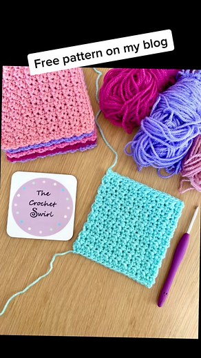 Stashbuster Squares Crochet Pattern - Free Tutorial and Modern Designs
