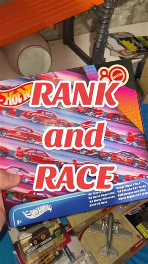 Hot Wheels 80th Anniversary 8-Pack: Rank & Race! #hotwheels #80thanniversary #rankandrace
