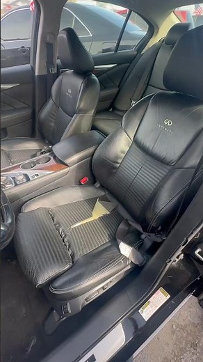 2014 Infiniti Q50 driver seat replacement EASY! What happened to it ?? #mechanic #diy #q50