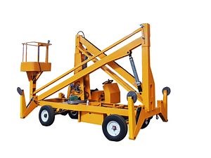 [Hot Item] 12m Moveable Boom Lift Cherry Picker Telescopic Boom Lifts