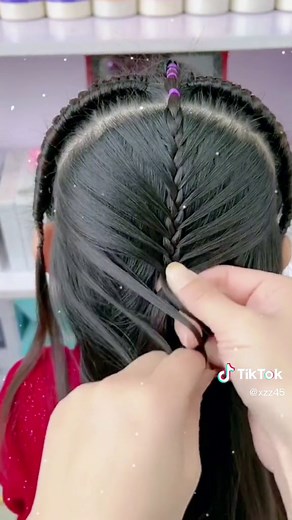 Fishbone Braid Hair Tutorial for Kids