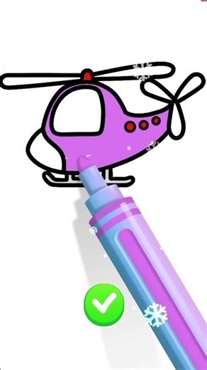 ✈️ Coloring a Plane – So Satisfying! 😍