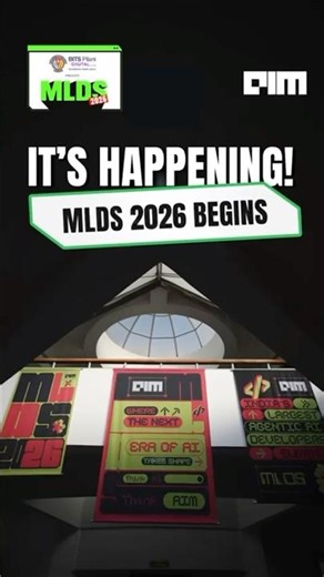 MLDS 2026 is Officially LIVE