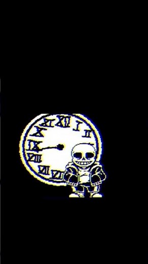 #undertale #sans paradox time #clock