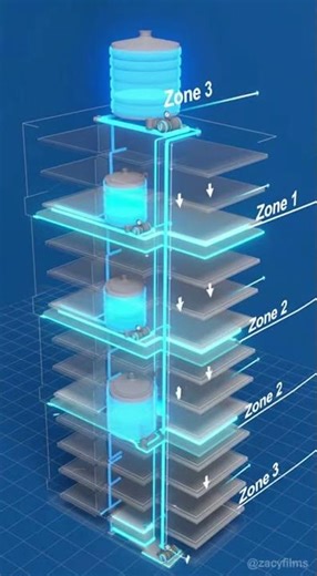 Why High Rise Buildings Have Pressure Zones for Wa