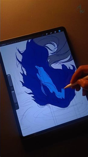 "Flame FoxAwakening"! #procreate"