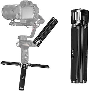 Aluminum Heavy Duty Mini Tripod, Desktop Tabletop Stand Tripod for DSLRs Gimbals, Zhiyun Weebill/Crane/Lab, DJI Ronin S/SC/RS/RSC Series, Osmo Mobile, Gimbal Handle Grip Stabilizer