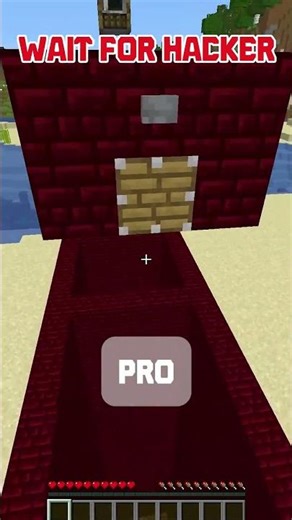 Minecraft hacker Pro moment 💀💀#shortsfeed