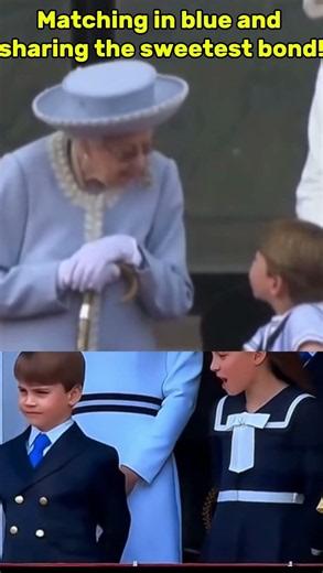 The Beautiful Connection Between Queen Elizabeth & Prince Louis! 🥺💙 #shorts #royalfamily